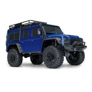 Traxxas 82056-4BLUE TRX-4 Land Rofer Defender 4x4 metalicblau