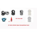JC Astro Reifen Komplettset 4WD Xray XB4 wei�