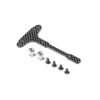 Graphite Chassis T-Brace vorne - Set