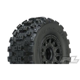 ProLine 10156-10 Badlands SC Short Course v/h Raid 6x30 Felge schwar MX 2.2/3.0 fr Slash 2WD & Slash 4x4