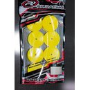 PR Racing 68400336 2WD Slim Felgen Vorne Gelb 19x38mm (8...