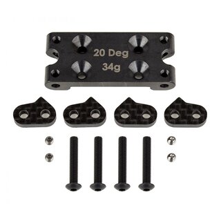 Team Associated RC10B6 FT Steel Bulkhead [20 DEG]