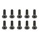 Team Associated Screws, 3x10 mm FHCS