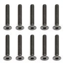 Team Associated Screws, 3x18 mm FHCS