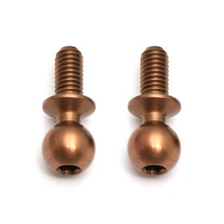 Team Associated 91118 FT TiN Heavy-duty Ballstuds, 6 mm
