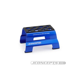 JConcepts metal car stand - blue