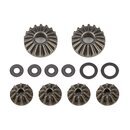 Team Associated RC10B74 FT LTC Differential Rebuild Set,...
