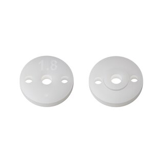 Team Associated FT 13mm Shock Pistons, 2.0mm, 2x1.8