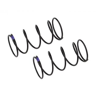 Team Associated 13mm Front Shock Springs, purple 4.6lb/in, L44, 5.75T, 1.2D