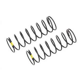 Team Associated 13mm Rear Shock Springs, yellow 2.3lb/in, L61, 9.5T, 1.2D