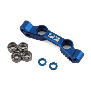 Team Associated B7 | B6.4 FT Steering Rack, blue aluminum