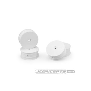 JConcepts Mono - TLR 22X-4, B74.1, XRAY XB4, front wheel (white) - 4pc.