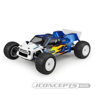 Jconcepts 0355L F2 - T6.1 Finnisher body w/ rear spoiler - light-weight