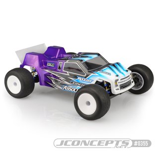 Jconcepts 0355L F2 - T6.1 Finnisher body w/ rear spoiler - light-weight