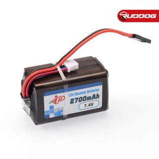 Intellect 2700mAh 7.4V RX LiPo Hump