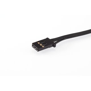 RUDDOG RX Extension Wire Black 180mm with JR Plug