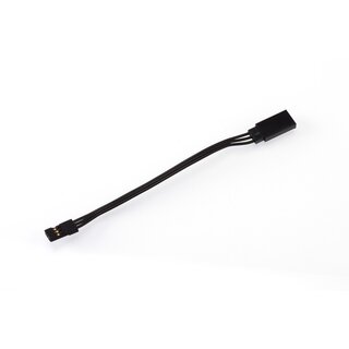RUDDOG RX Extension Black 100mm with JR Plug