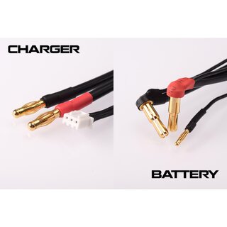 RUDDOG 2S Charging Lead 60cm (4/5mm,2mm)(4mm,3PIN-XH)