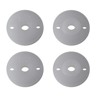 Team Associated FT 12mm V2 Shock Pistons, 2mm, 2x1.5mm