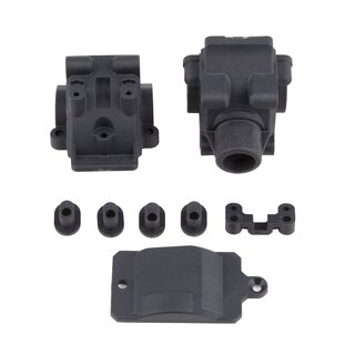 Team Associated RC10B74 FT Gearbox, Carbon