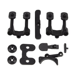 Team Associated RC10B74.2 Rear Body Mount, Wing Mounts,...