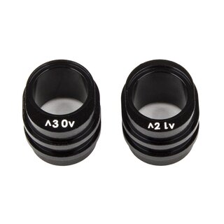 Team Associated RC10B74.2 FT Rear Gearbox Pinion Height Inserts, machined