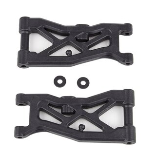 Team Associated RC10B74.2 FT Front Suspension Arms, gull...