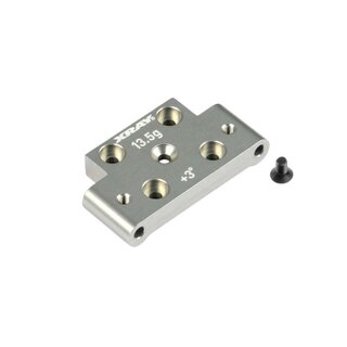ALU FRONT LOWER ARM MOUNT +3/-3 - SWISS 7075 T6