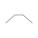 XB2 ANTI-ROLL BAR REAR - SHORT - 1.1 MM