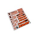 Karosserieaufkleber - Neonorange