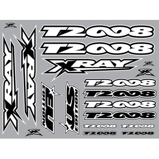 Karosserieaufkleber T2008 - Weiss