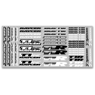 Karosserieaufkleber T1R - Weiss