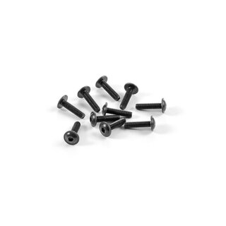 Innensechskantschraube mit Flansh SH M3x12 (10)