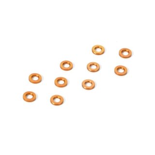 Alu Schimscheiben (3 x 6 x 0,5mm) orange