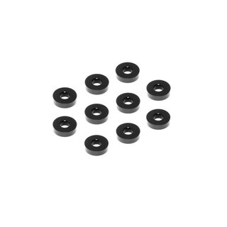 Alu Shim 3x7.5x2.0mm - schwarz (10)