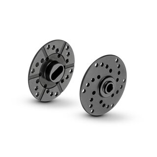 ALU 2-PAD SLIPPER CLUTCH PLATES - VENTILATED - SET