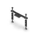XB224 Alu Servo Holders & Graphite Bridge