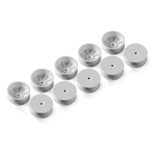 2WD FRONT WHEEL AERODISK WITH 12MM HEX IFMAR WHITE HARD (10)