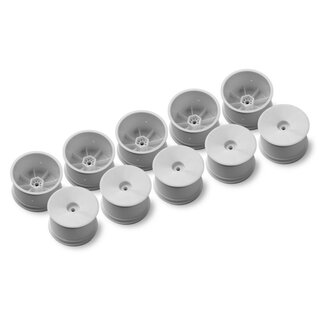 2WD/4WD hi WHEEL AERODISK WITH 12MM HEX IFMAR WHITE HARD 10