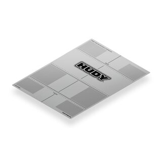 Kunststoffaufkleber Setup-Platte 399x545mm 1/8 Offroad&GT