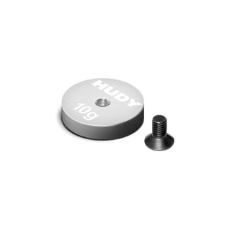 Wolfram Gewicht dünn - 15mm mit M3 - 10g