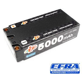 Intellect MC3 5000mAh 130C 7.6V High Power Graphene Shorty Pack LiHV
