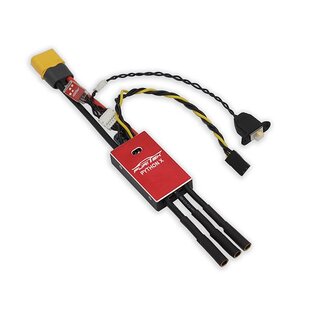 Python X 80A/120A 2-4S Brushless Regler mit Wireless App FURITEK fr 1/10 RC Crawlers