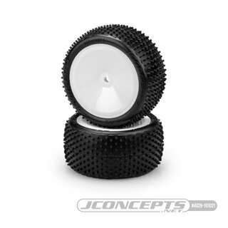 Siren LP 2.2 Reifen pink hinten auf Felge wei (2) JConcepts 1/10 Buggy 2WD & 4WD OFMAV-Reifen