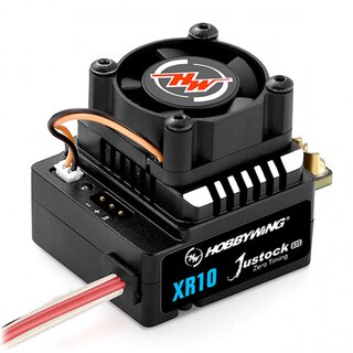 Hobbywing 30112005 Xerun XR10 Justock G3S Brushless Regler 60A, 2s-3 LiPo, BEC 4A