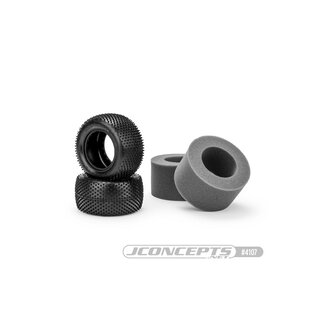 JConcepts Siren - pink compound (Fits 2.2 stadium truck wheel) (OEFMAV)
