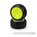 Siren LP 2.2 Reifen pink hinten auf Felgen gelb (2)...