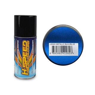 Lexan Spray metallic blau / blue 150ml H-SPEED