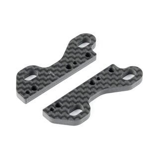 X4 UNIVERSAL CARBON UPPER CLAMP -1MM FOR UNI BULKHEADS (2)