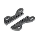 X4 UNIVERSAL CARBON UPPER CLAMP -1MM FOR UNI BULKHEADS (2)